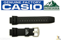 CASIO Pro Trek Pathfinder PAW-5000 18mm Original Black Rubber Watch BAND Strap