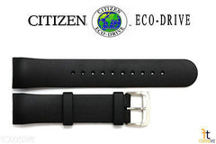 Citizen 59-S51994 Original Replacement Black Rubber Watch Band Strap AT0980-04B S065411