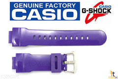 CASIO G-300SC-6AV G-Shock 16mm Original Purple (Glossy) Rubber Watch BAND Strap