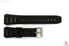 20mm Fits CASIO CA-53W Black Rubber Watch BAND Strap FT-100W CA-61W W-720 W-520 - Forevertime77