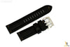 Luminox 1839 Dress Field 22mm Black Leather Watch Band Strap w/ 2 Pins - Forevertime77
