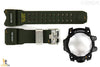 CASIO G-Shock Mudmaster GWG-1000-1A3 Green Rubber Watch Band & Bezel Combo - Forevertime77