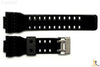 CASIO GA-110HC G-Shock Original Black Glossy Rubber Watch Band Strap GD-100HC - Forevertime77