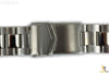 20mm Solid Stainless Steel Watch Band Strap Adjustable Links w/ 2 Pins - Forevertime77