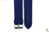 20mm Navy Blue Silicon Rubber Watch BAND Strap - Forevertime77