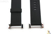 Suunto Core ORIGINAL Flat Black Rubber Watch Band Strap w/ Attachment Pins - Forevertime77