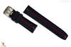 Luminox 9200 F-22 Raptor 24mm Blue Leather w/ Red Stripe Watch Band 9273 - Forevertime77