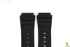 Luminox 3001.BO Navy Seal 22mm Black Rubber Watch Band Strap w/ 2 Pins 3000 - Forevertime77