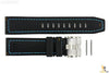Luminox Coronado 3023 23mm Black Nitrile Rubber Watch Band w/2 Pins 3020 - Forevertime77