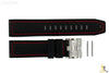 Luminox Coronado 3035 23mm Black Nitrile Rubber Watch Band w/2 Pins 3020 - Forevertime77