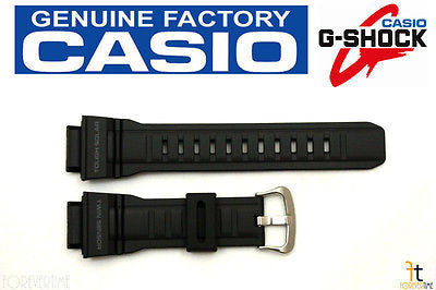 CASIO G-9300 G-Shock Original Black Rubber Watch Band Mudman tough solar Strap - Forevertime77