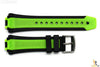 Citizen 59-S52813 Original Replacement Black/Green Rubber Watch Band Strap 59-S52501 - Forevertime77