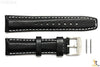 Luminox 7250 20mm Ladies Black Leather Watch Band Strap w/ 2 Pins 7251 - Forevertime77