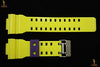 CASIO GA-110HC-6 G-Shock Original Yellow Glossy Rubber Watch Band Strap - Forevertime77