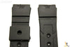 22mm for SEIKO M244 Divers Heavy Black Rubber Watch Band Strap Z-22 - Forevertime77