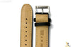 Citizen 59-S53002 Original Replacement 22mm Black Leather Watch Band Strap - Forevertime77