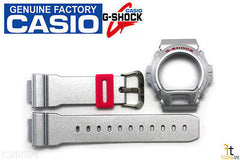 CASIO G-Shock DW-6900CB-8W Original Grey Metallic (Glossy) BAND & BEZEL Combo