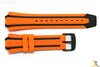 Citizen 59-S52504 Original Replacement Orange/Black Rubber Watch Band Strap 59-S52816 - Forevertime77