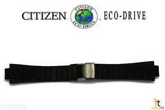 Citizen 59-S52643 Original Replacement 23mm Black Rubber Watch Band Strap