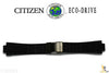 Citizen 59-S52643 Original Replacement 23mm Black Rubber Watch Band Strap - Forevertime77