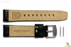 Luminox 7250 20mm Ladies Black Leather Watch Band Strap w/ 2 Pins 7251 - Forevertime77