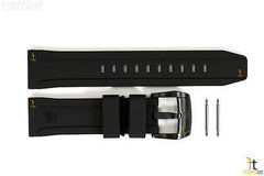 Luminox 5020 SXC XCOR GMT 24mm Black Rubber Watch Band Strap w/ 2 Pins