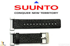 Suunto Core ORIGINAL Black Leather Watch BAND Strap Kit  SS014444000