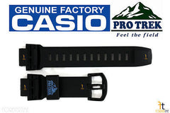 CASIO Pathfinder PRG-500Y Black Rubber Watch BAND Strap PRW-2000Y PRW-5000Y