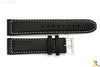 Citizen 59-S53002 Original Replacement 22mm Black Leather Watch Band Strap - Forevertime77