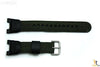 CASIO SGW-100B Original Green / Black Nylon-Leather Watch BAND Strap Twin Sensor - Forevertime77