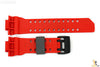 CASIO G-SHOCK GA-400-4B Original Red Rubber Watch BAND Strap - Forevertime77