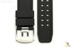 Luminox Colormark 3050 3080 23mm Black Rubber Watch Band w/2 Pins 3150 3180 - Forevertime77