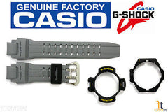 CASIO GA-1000-8AV G-Shock Original Grey BAND & Black (Top & Bottom) BEZEL Combo