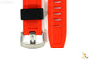 CASIO Pathfinder PRW-3500Y-4 Original Orange Rubber Watch BAND Strap - Forevertime77