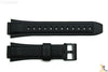CASIO MW-600 15mm Original Black Rubber Watch BAND Strap MW-600B MW-600E MW-600F - Forevertime77