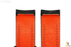 Luminox 1128 Tony Kanaan 26mm Leather Black / Orange Watch Band Strap 1120 - Forevertime77