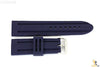 22mm Fits Kenneth Cole Navy Blue Silicon Rubber Watch BAND Strap - Forevertime77