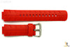 CASIO G-300C-4AV G-SHOCK Original 16mm Orange Rubber Watch Band Strap - Forevertime77