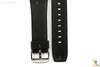 CASIO EF-552 Edifice 20mm Original Black Rubber Watch BAND Strap EF-552PB - Forevertime77