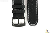 Citizen 59-S52960 Original Replacement 23mm Black Leather Watch Band Strap - Forevertime77