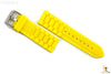 20mm Yellow Silicon Rubber Watch BAND Strap - Forevertime77