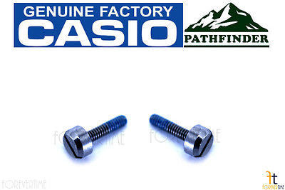CASIO Pathfinder PAW-1500-1V Watch Band SCREW Male PRG-130-1V (Set of 2) - Forevertime77