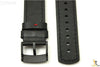 Suunto Elementum Original Black / Red Leather Watch Band Strap Kit w/ 2 Pins - Forevertime77