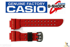 CASIO G-SHOCK FROGMAN GWF-T1030A-1J Original Red Rubber Watch BAND Strap