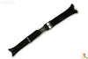 Citizen 59-S50845 Original Replacement 25mm Black Rubber Watch Band Strap w/ Metal End Pieces - Forevertime77