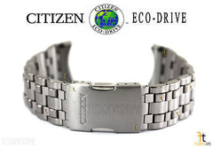 Citizen 59-S03130 Original Replacement Titanium Silver Tone Watch Band Bracelet