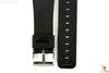 22mm Fits CASIO DBC-30 Data Bank Black Rubber Watch BAND Strap CMD-40 - Forevertime77