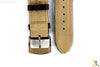 Citizen 59-S52482 Original Replacement 22mm Dark Brown Leather Watch Band Strap - Forevertime77