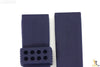 22mm Fits Kenneth Cole Navy Blue Silicon Rubber Watch BAND Strap - Forevertime77