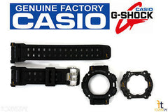 CASIO G-Shock GW-9000 Black BAND & BEZEL (TOP & BOTTOM) Combo GW-9000A GW-9000Y